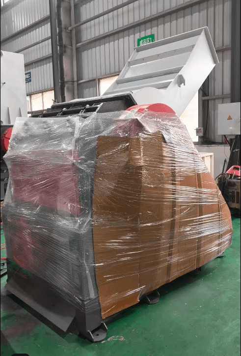 AMIGE machine prepared for shipment